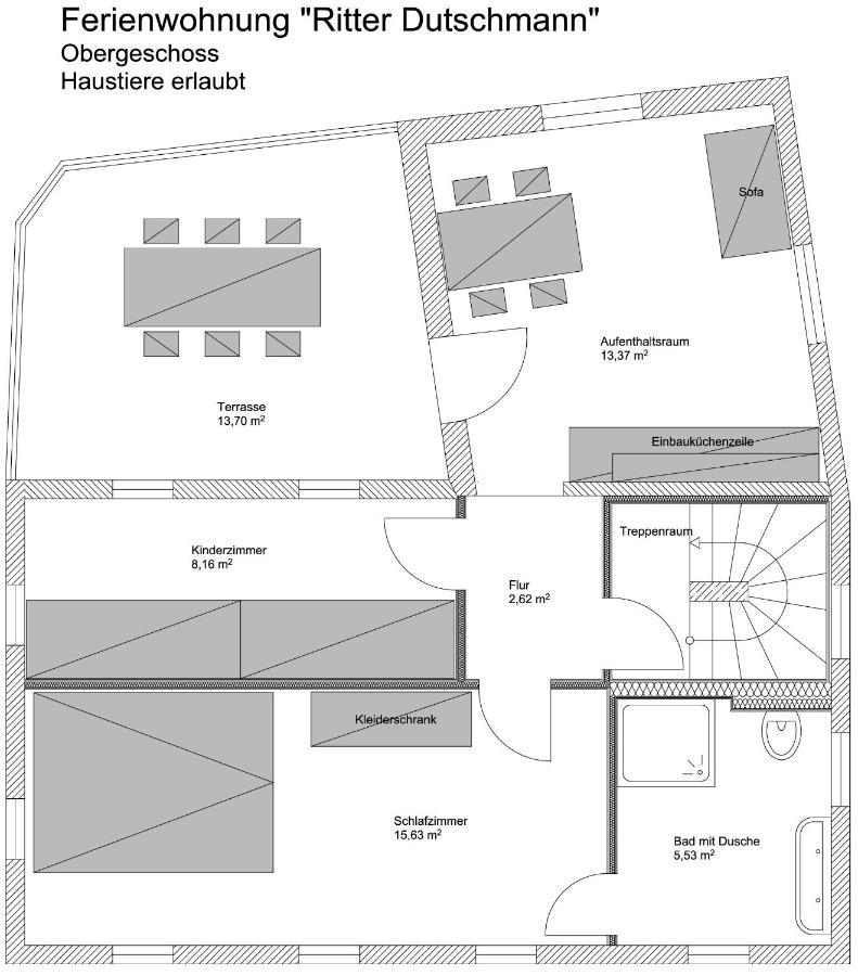 Ferienhaus Bildhauer Thiele Ottendorf  Eksteriør billede